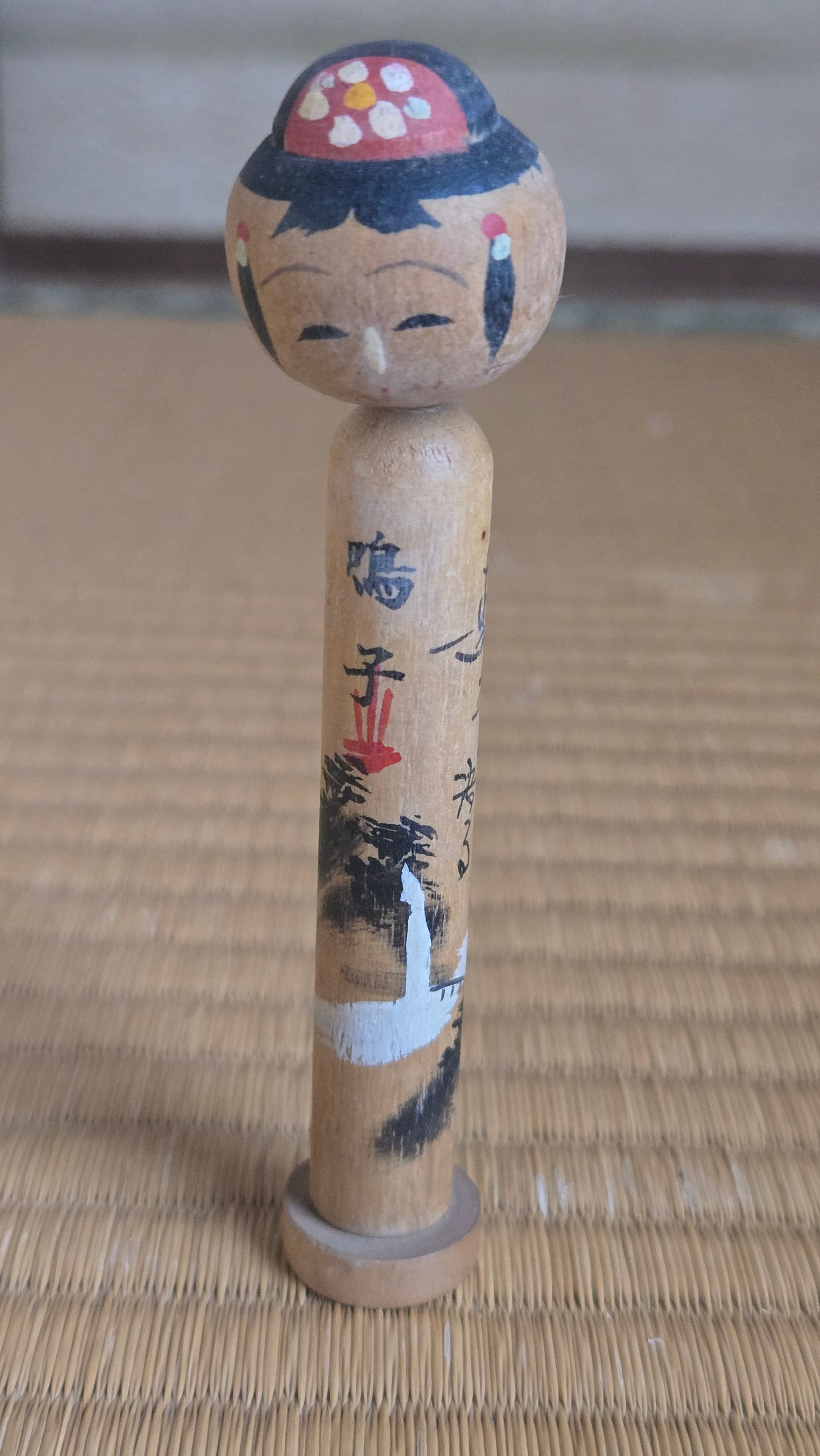 🎎 Kokeshi traditionnelle de Naruko — Pièce artisanale japonaise