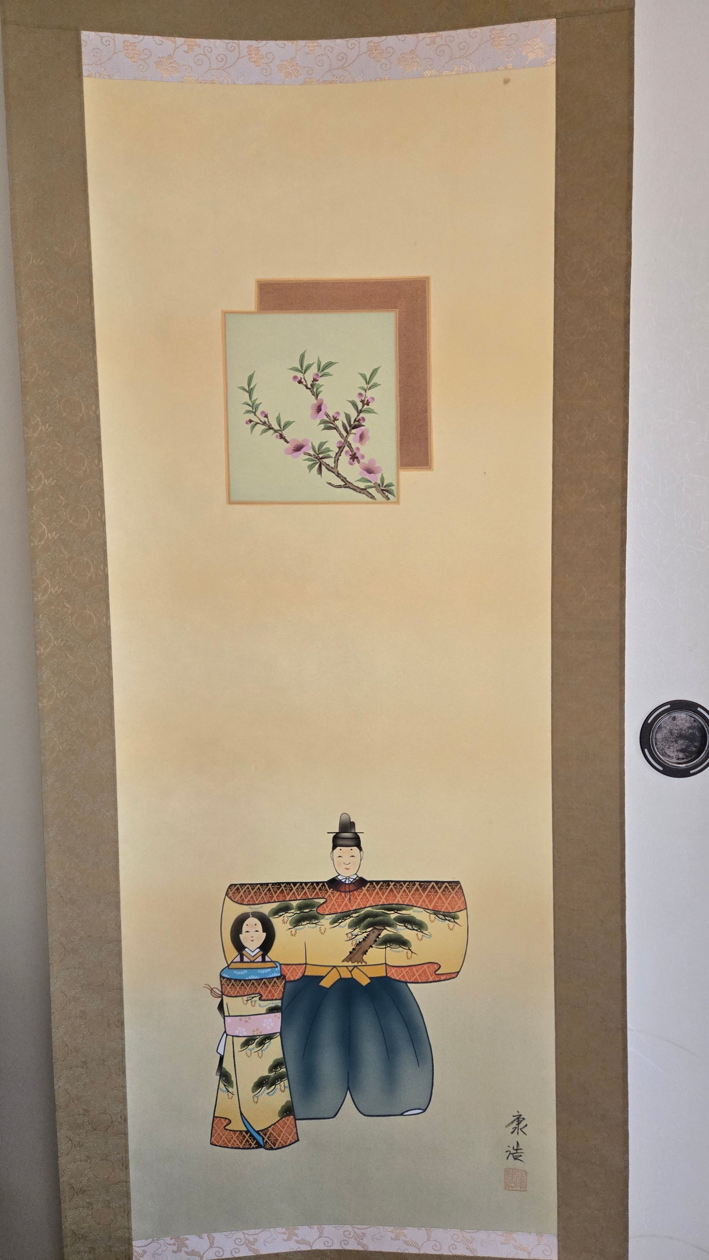 🎎 Kakejiku - Couple impérial – Hina Matsuri (Dairi-bina)