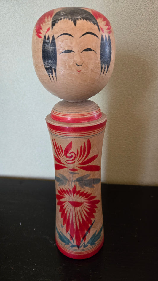 🎎 Kokeshi traditionnelle Naruko – artisan signé