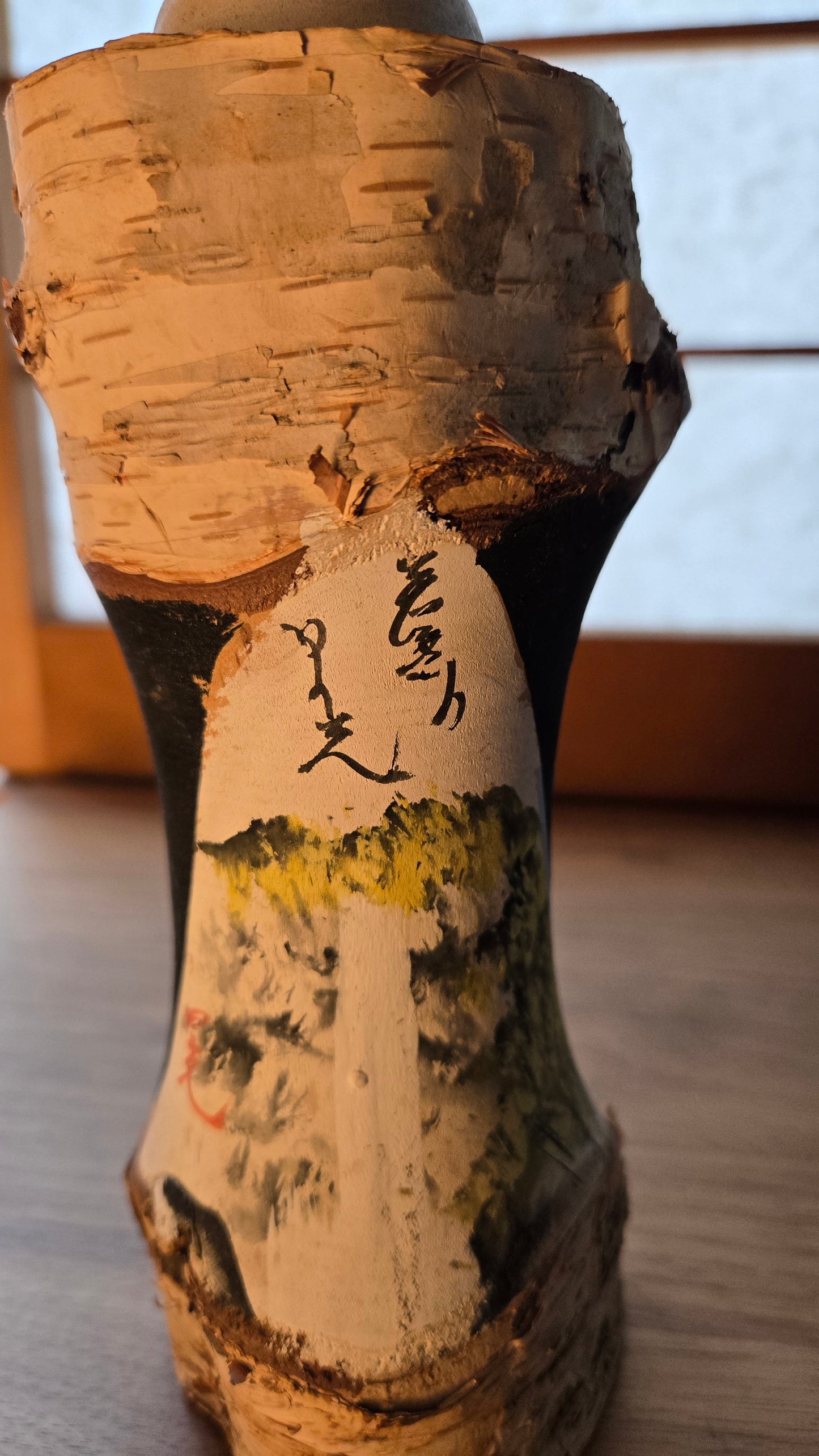 🪆🌲 Kokeshi japonaise vintage — "L'Âme du Bouleau" 白樺