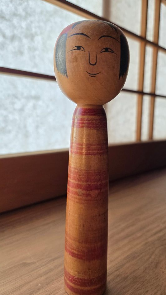 🪆🔥 Kokeshi japonaise vintage — Style Tsugaru