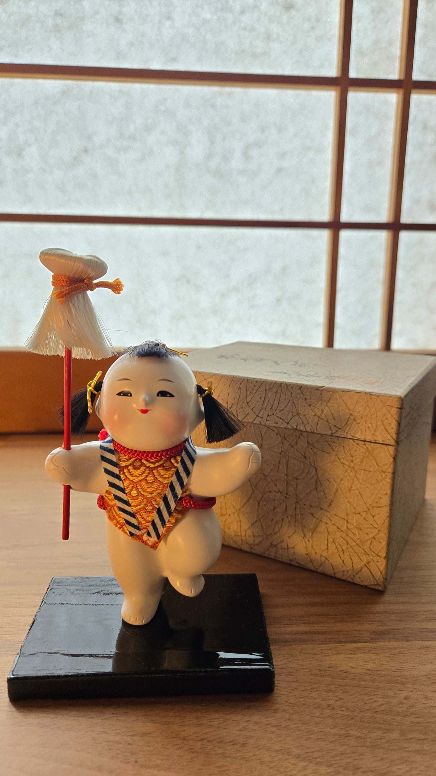 🎎 Poupée japonaise vintage — Kaga Ningyō 加賀人形