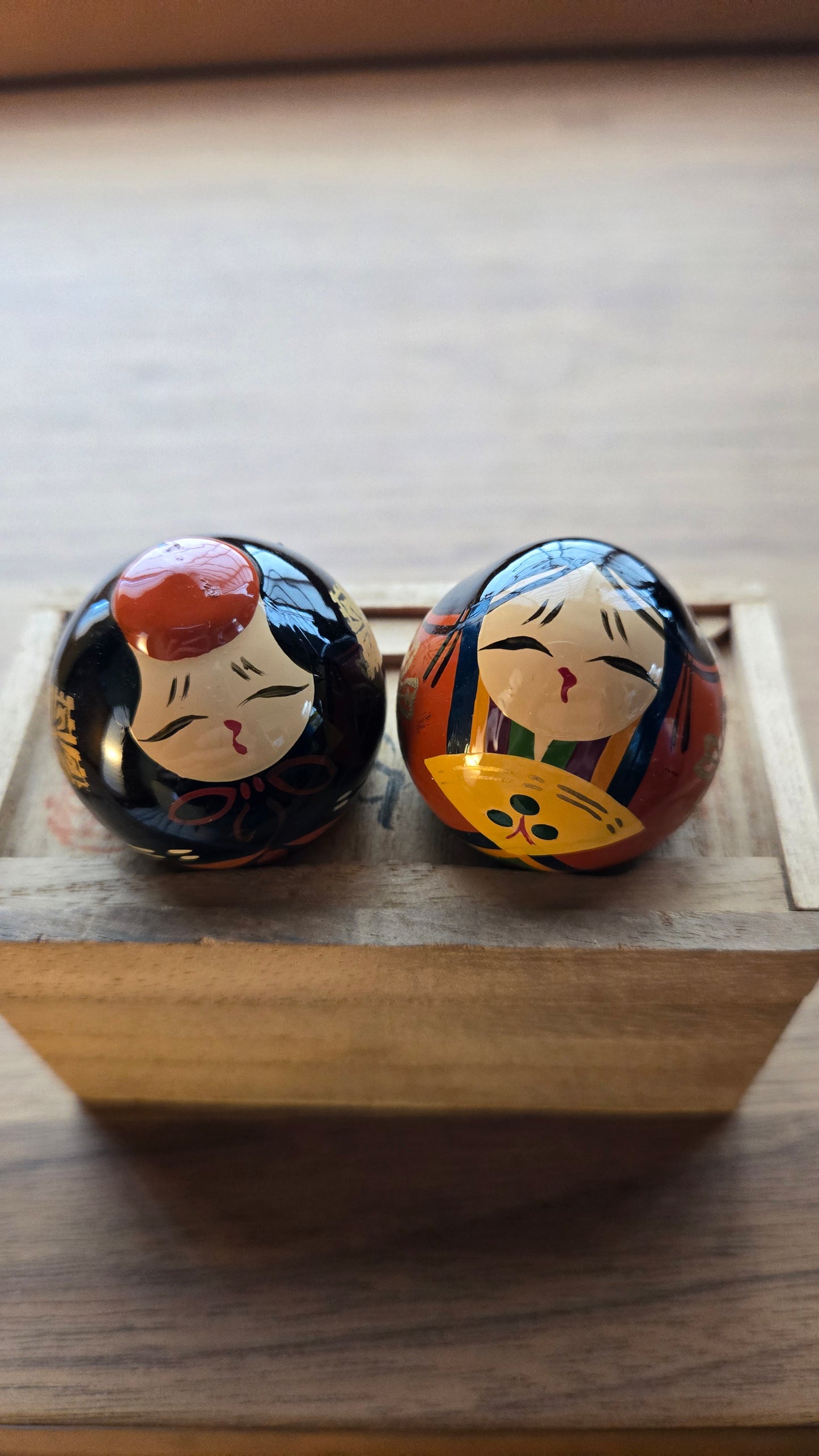 Paire de Ōuchi-ningyō (大内人形) – Yamaguchi