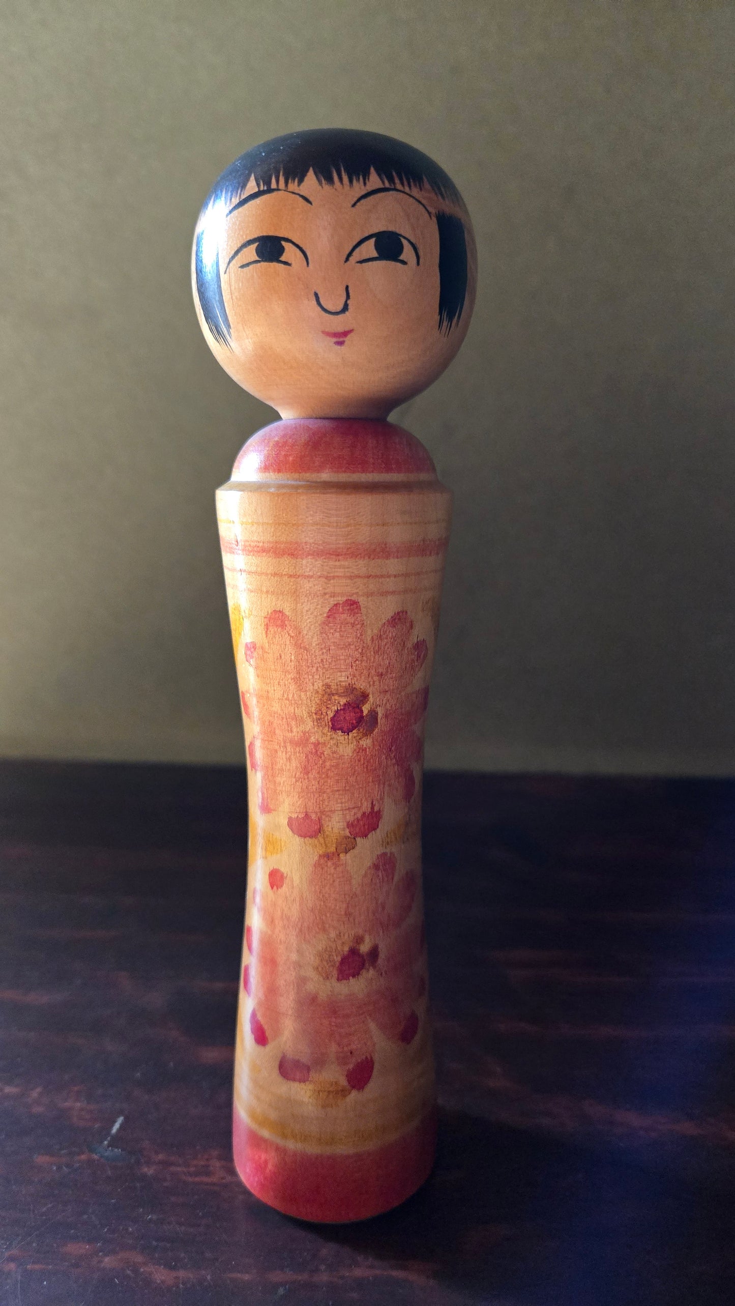 Kokeshi traditionnelle style Yajirō 🌸