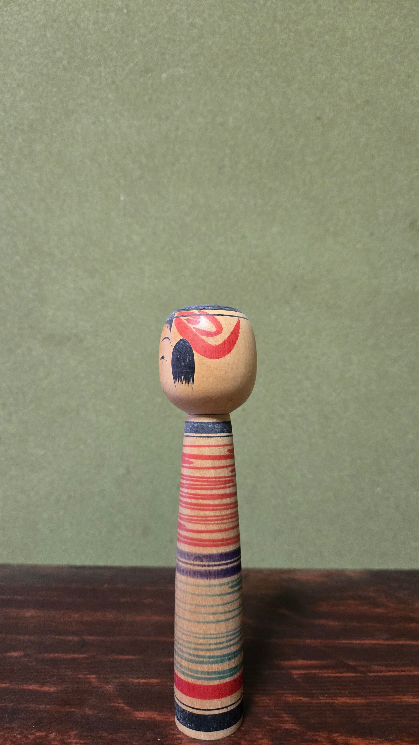 Kokeshi traditionnelle style Tsuchiyu 🎨