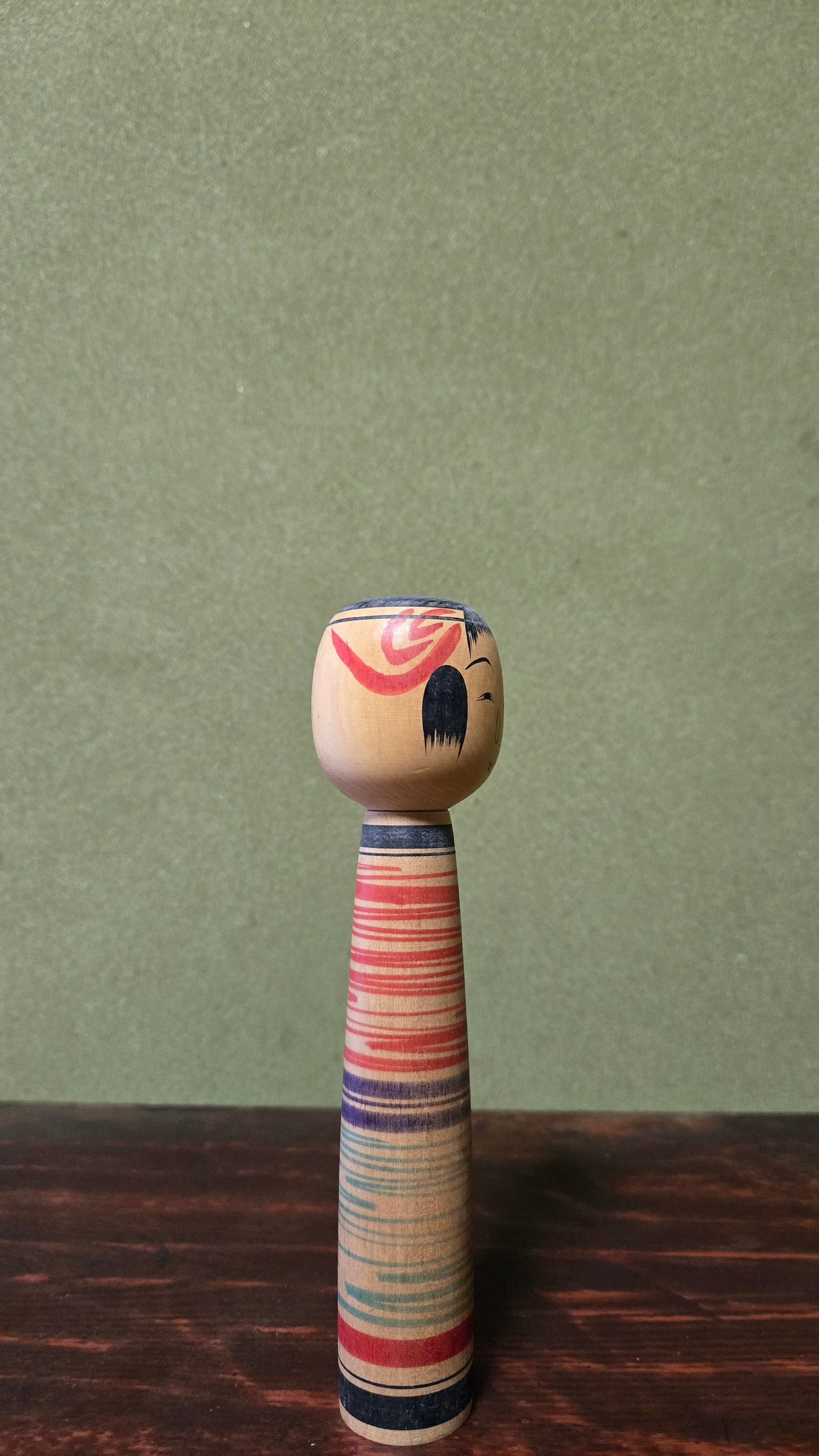 Kokeshi traditionnelle style Tsuchiyu 🎨