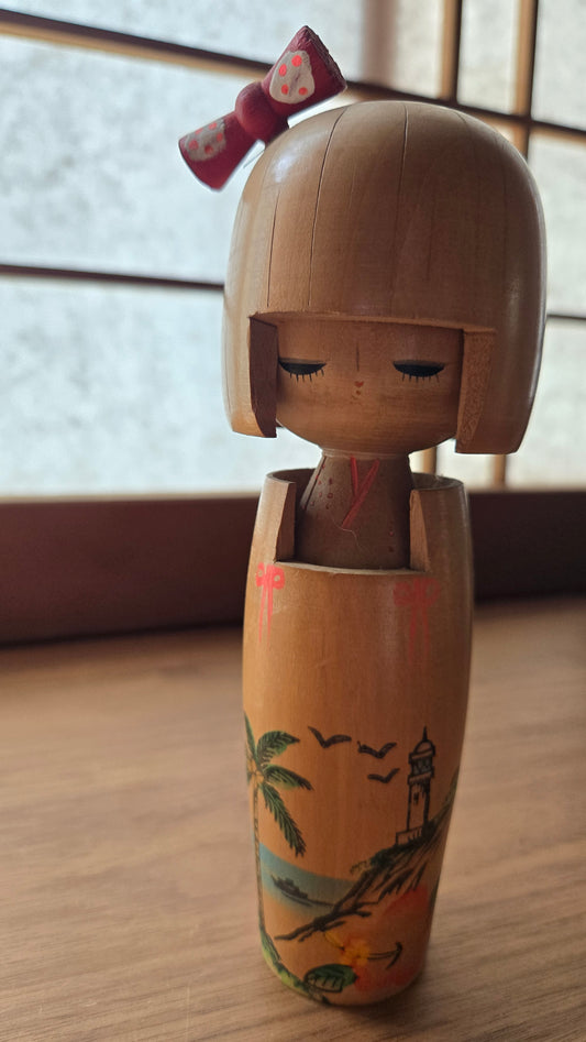 Kokeshi créative 伊良湖岬 🌴 — cap Irago, phare & palmiers