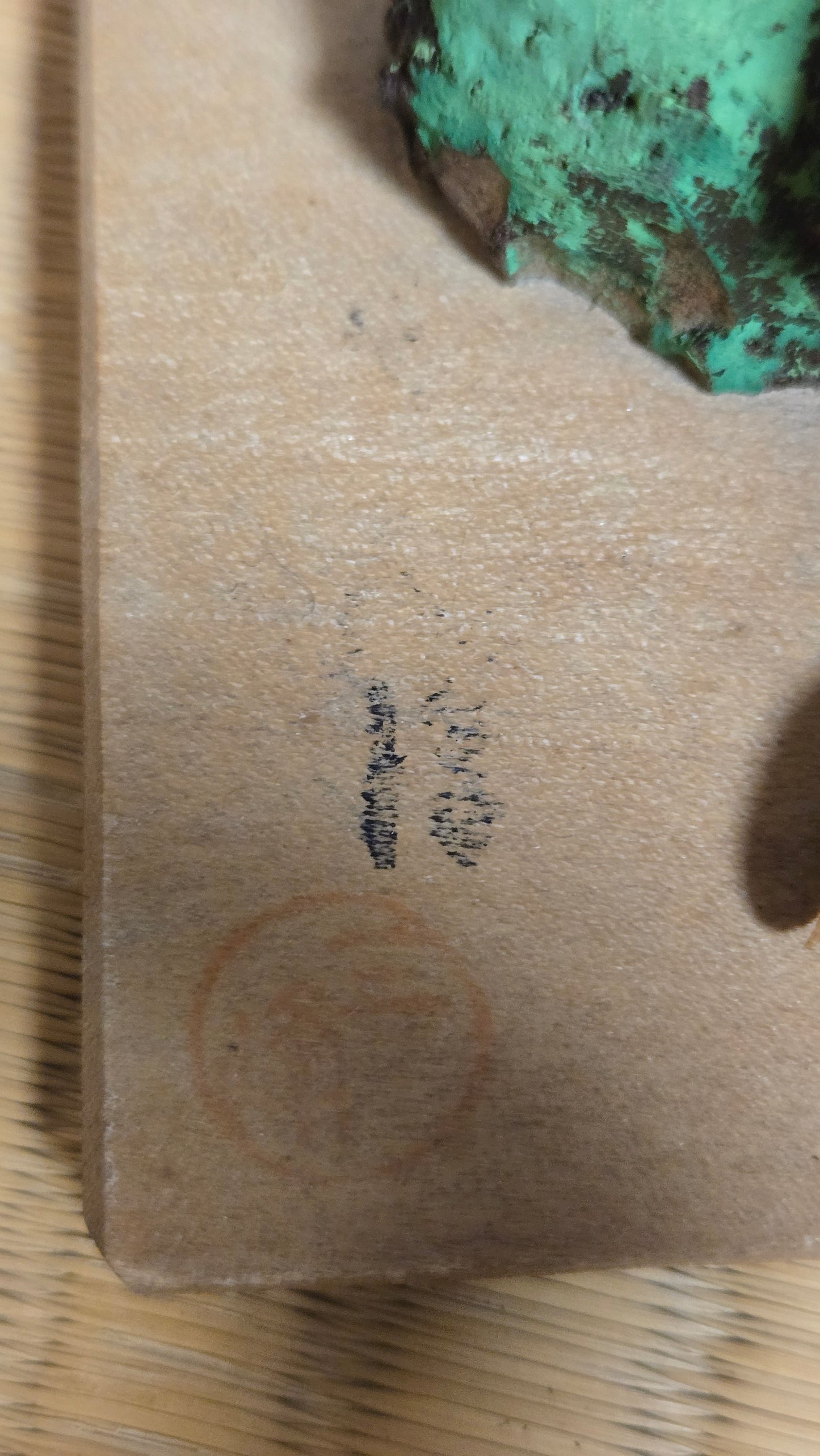 🎣 Figurine sōsaku — Le pêcheur au rocher de jade — 10 cm