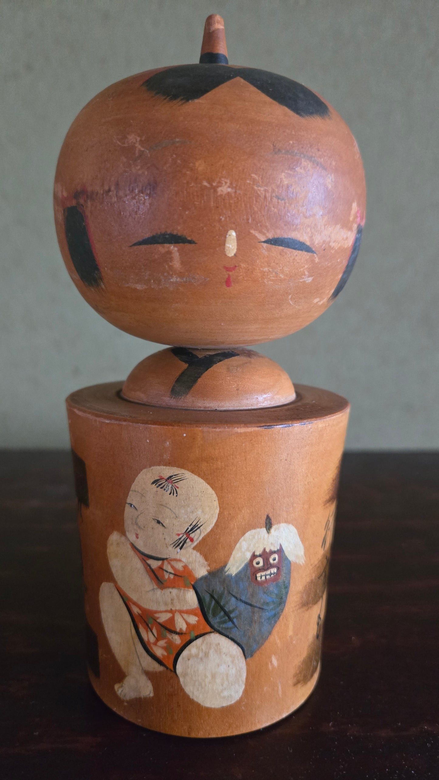 Kokeshi sōsaku — Yamanaka, Japon vintage