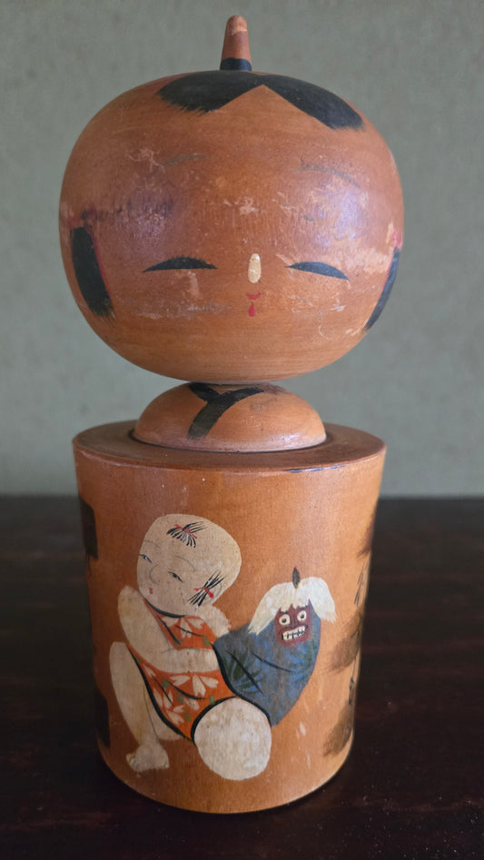 Kokeshi sōsaku — Yamanaka, Japon vintage