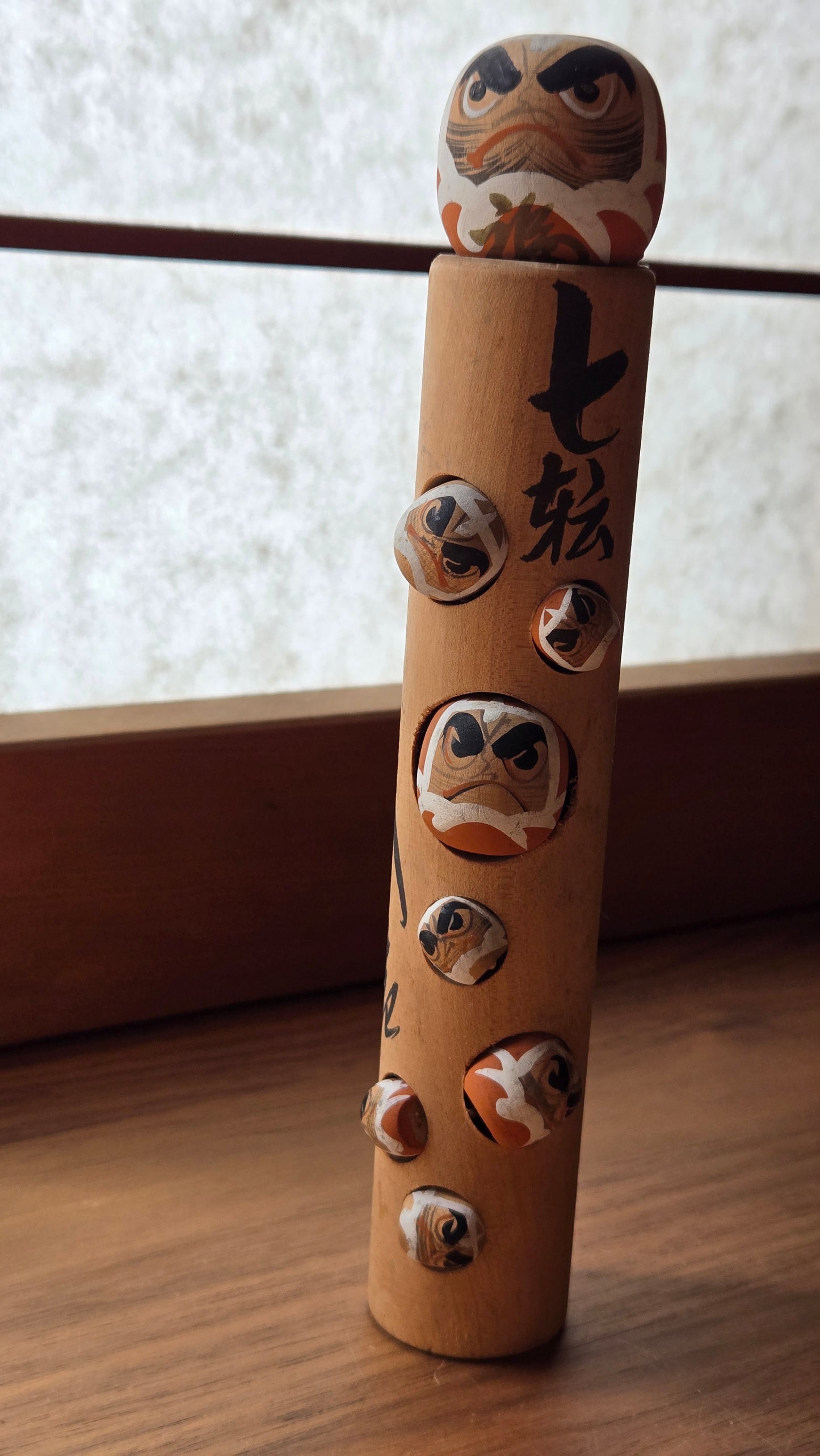 🎎 Kokeshi sōsaku Daruma – « Nana korobi ya oki », boules mobiles
