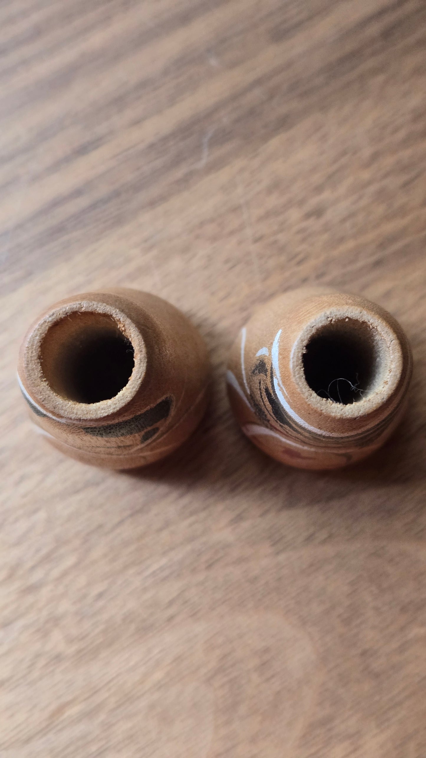 🪆🪆 Paire de corps de kokeshi —  福