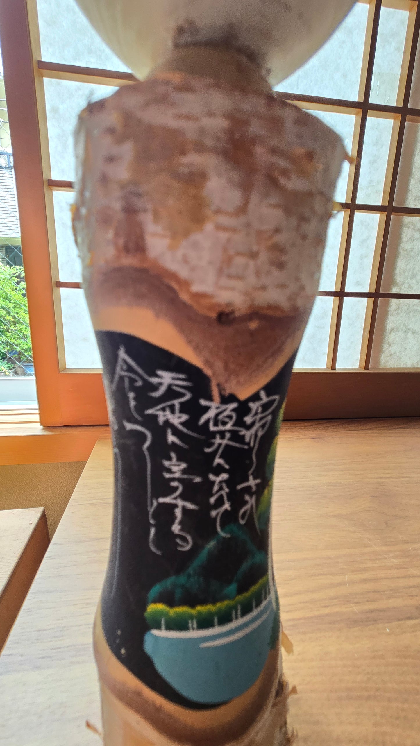 🪆 Kokeshi sōsaku commémorative — trophée d'orienteering 1982