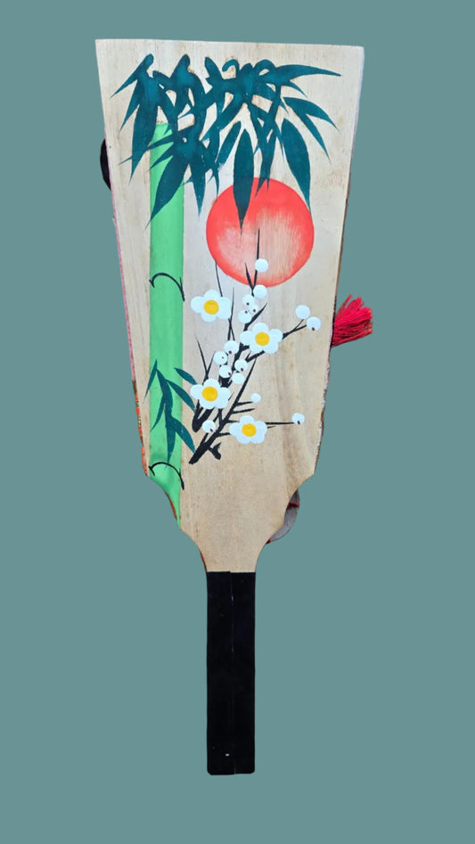 🏓 Hagoita décoratif — geisha  — motif shōchikubai