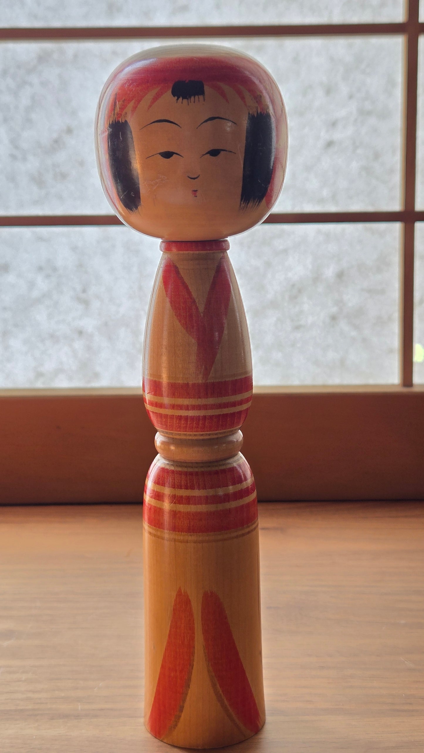 🪆 Kokeshi traditionnelle — école de Tsuchiyu
