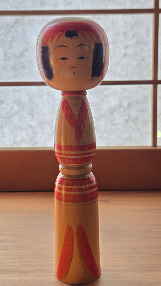 🪆 Kokeshi traditionnelle — école de Tsuchiyu