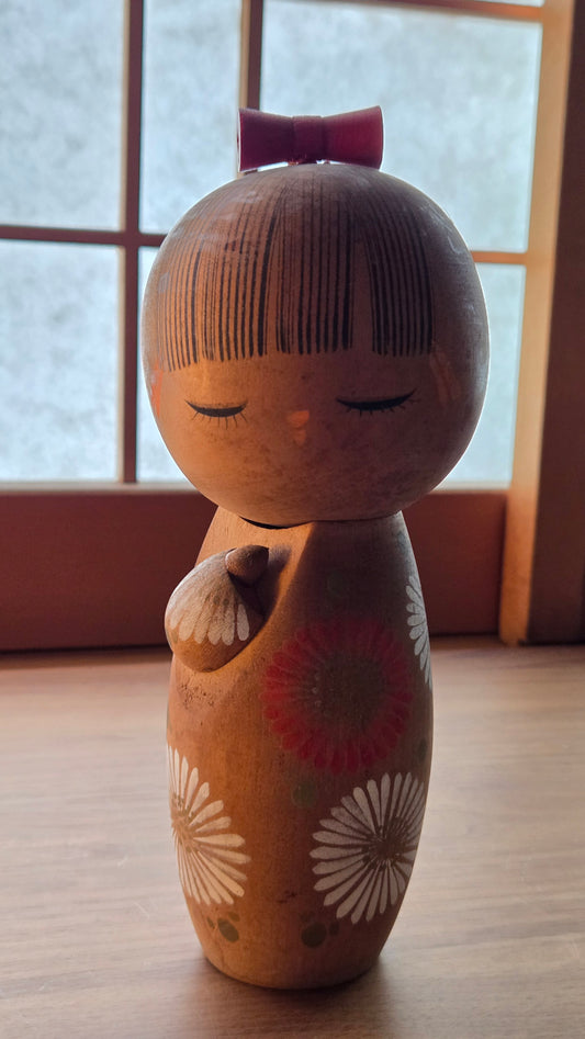 🎎 Kokeshi moderne 🎎 – Ryōka Aoki (青木 蓼華) - moyenne