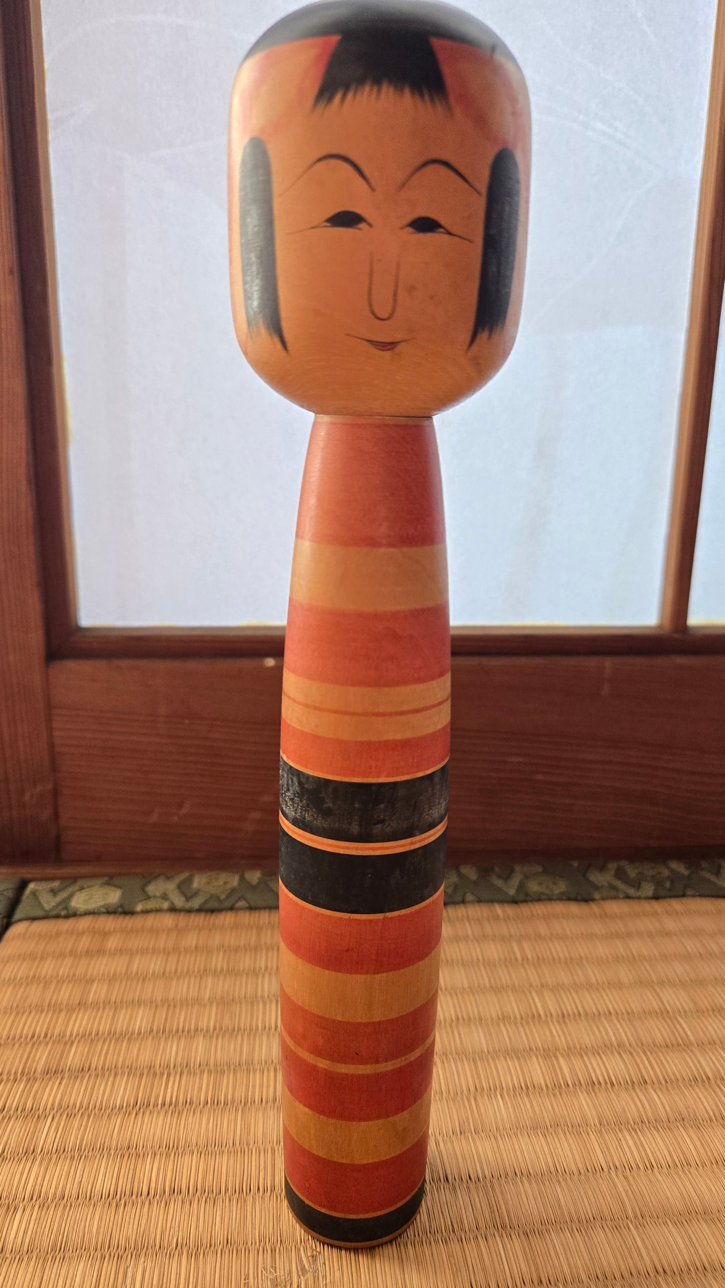 🎎 Kokeshi traditionnelle, tradition Tsuchiyu (Fukushima)
