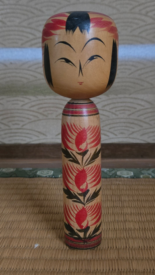 🎎 Kokeshi vintage signée, style Tōgatta — Japon