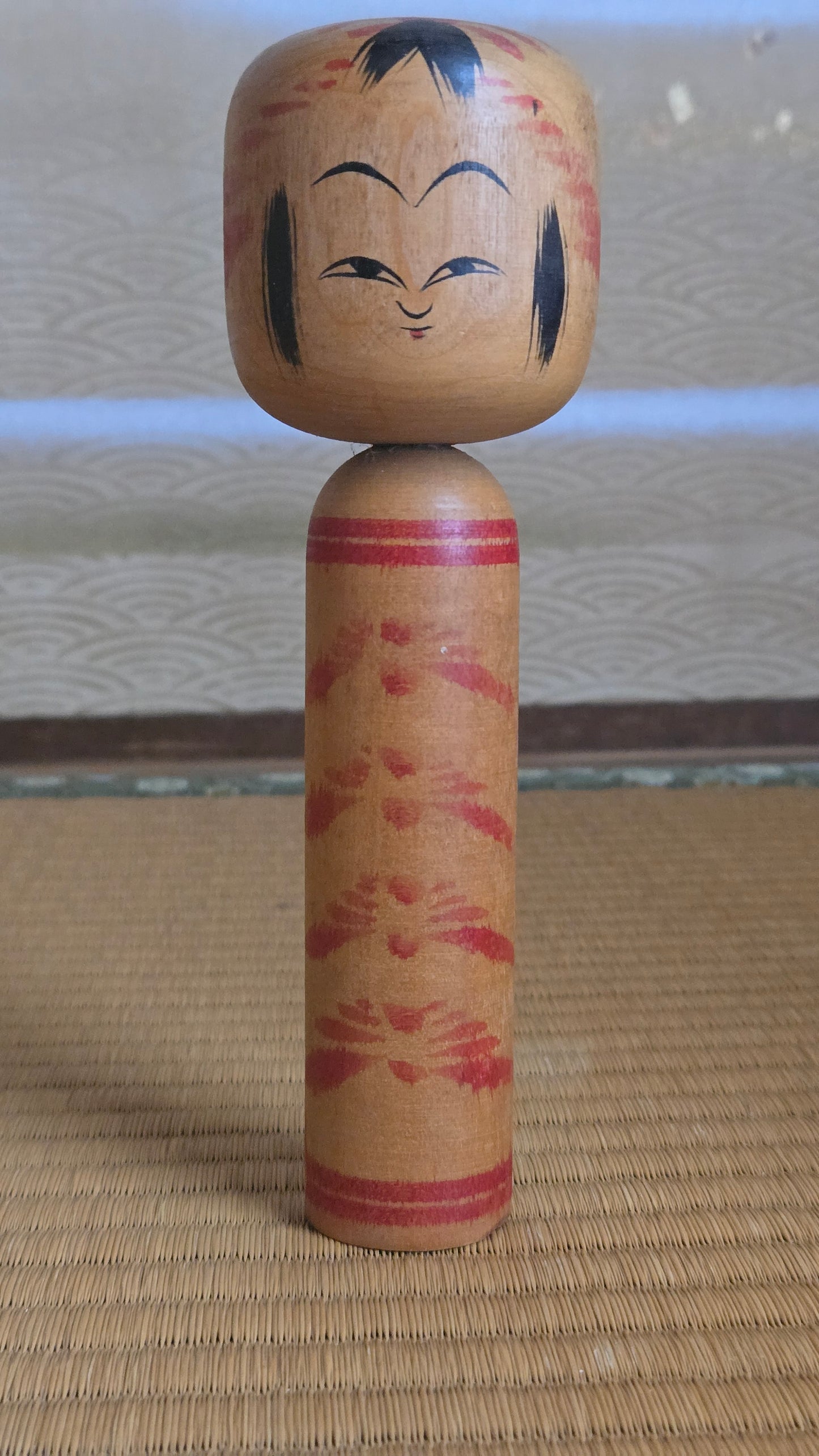 🎎 Kokeshi traditionnelle signée