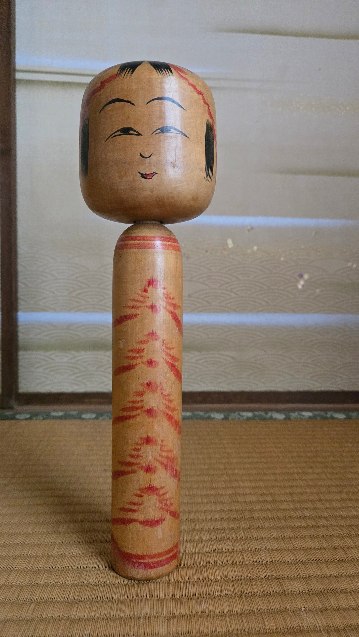 🎎 Grande kokeshi traditionnelle japonaise