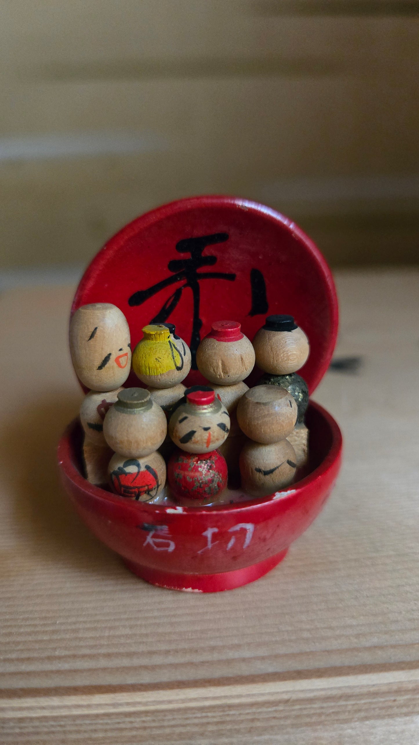 🍜 Coffret miniature de bols de ramen en bois