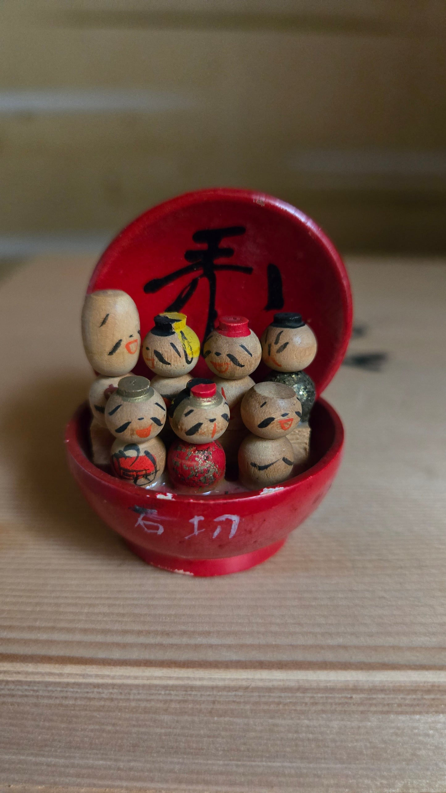 🍜 Coffret miniature de bols de ramen en bois