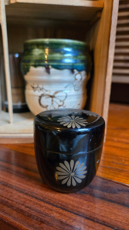🍵 Set de cérémonie du thé japonaise complet dans sa boîte de rangement en bois
