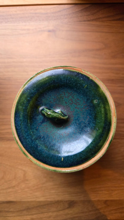 🍵 Set de cérémonie du thé japonaise complet dans sa boîte de rangement en bois