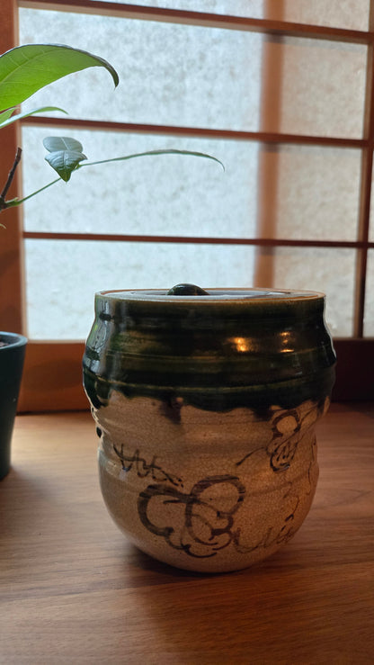 🍵 Set de cérémonie du thé japonaise complet dans sa boîte de rangement en bois